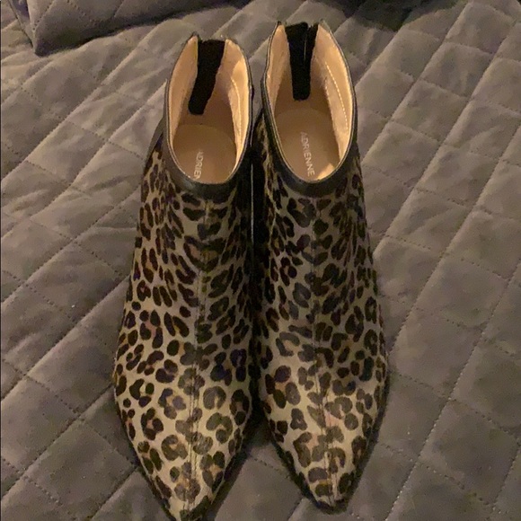 Cheetah Bootie Pumps - Picture 1 of 3